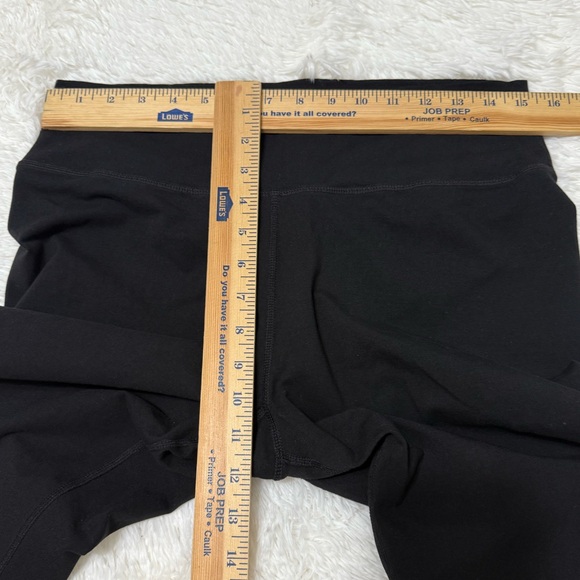 Calvin Klein Performance High-Rise Leggings Black Crop Logo Stretchy size 1X - Picture 6 of 9